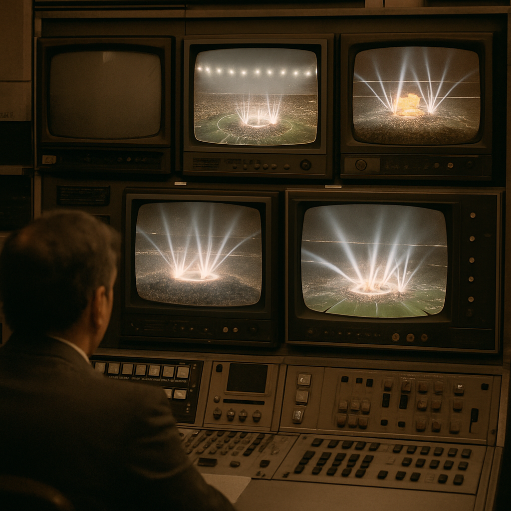 El espectáculo del medio tiempo también se transmite: la televisión descubrió otra forma de vender solemnidad